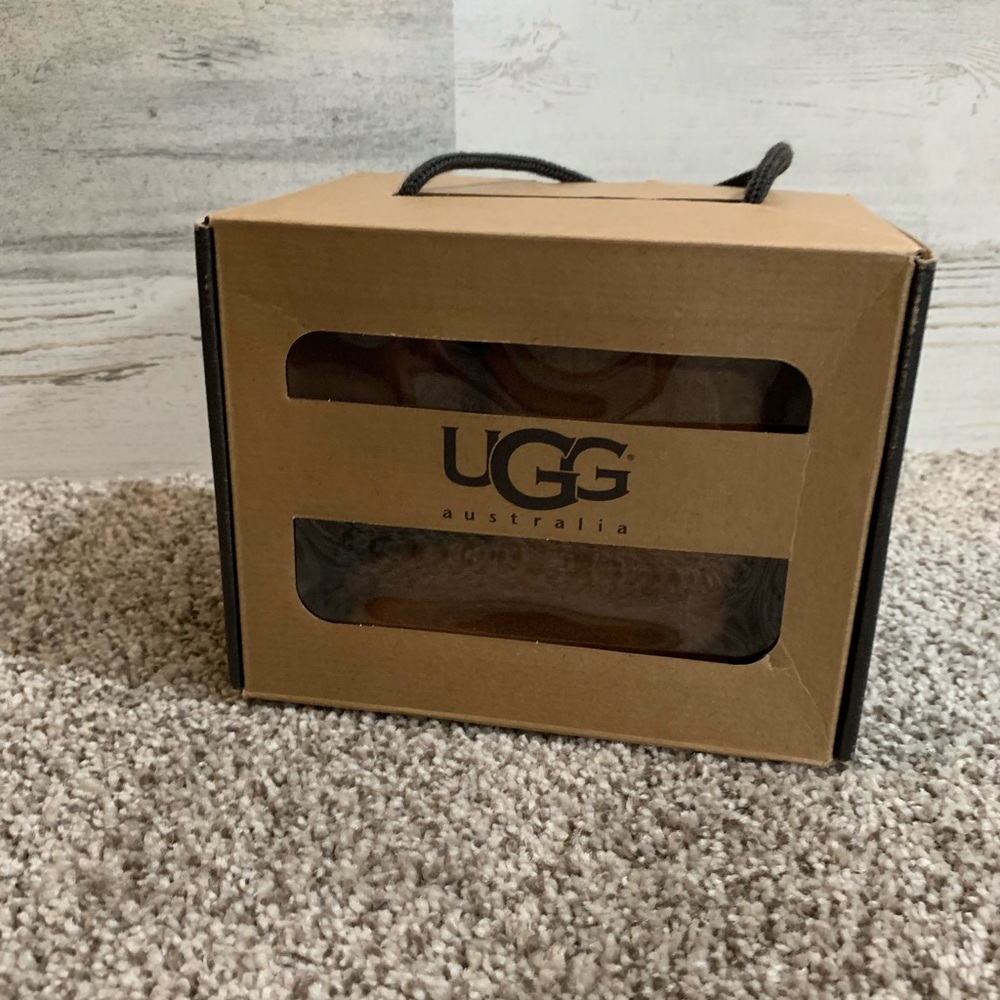 Cozy Brown Suede Ugg Baby Boots - Picture 3 of 6